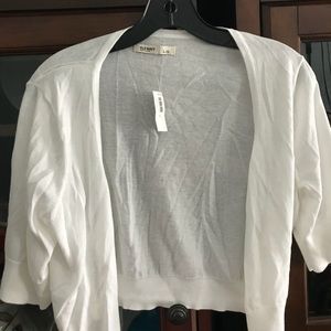 NWT cropped sweater